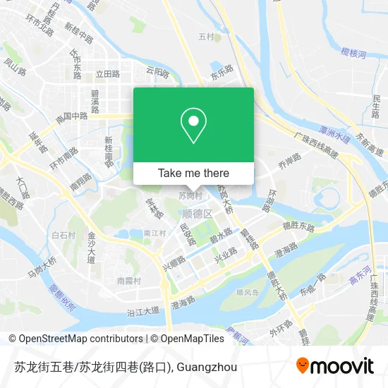 苏龙街五巷/苏龙街四巷(路口) map