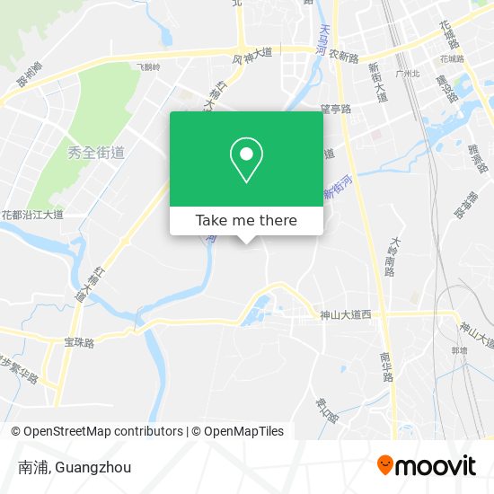 南浦 map