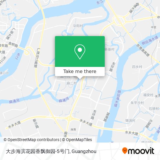 大步海滨花园香飘御园-5号门 map