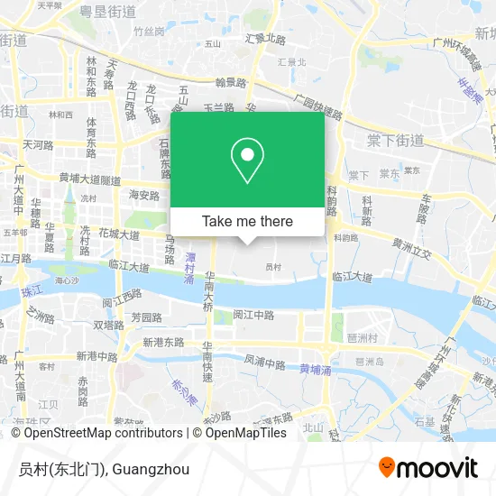 员村(东北门) map