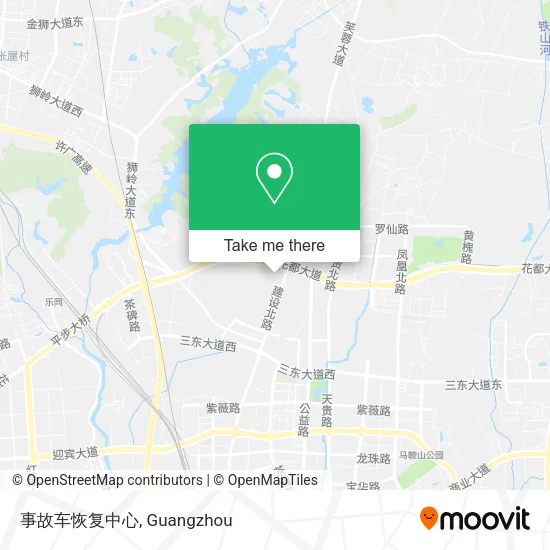 事故车恢复中心 map