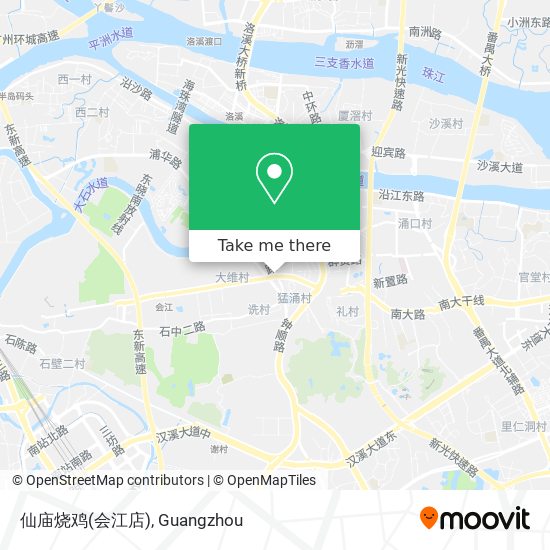 仙庙烧鸡(会江店) map