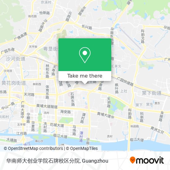 华南师大创业学院石牌校区分院 map