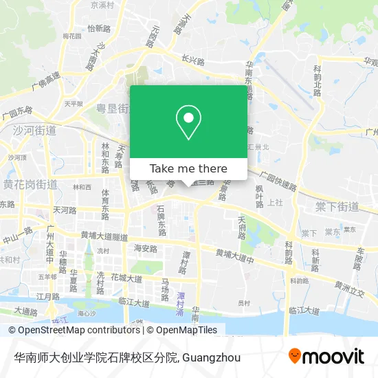 华南师大创业学院石牌校区分院 map