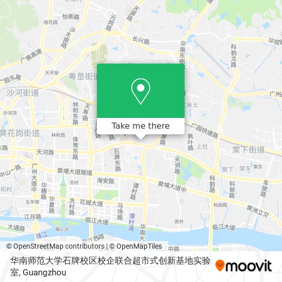 华南师范大学石牌校区校企联合超市式创新基地实验室 map