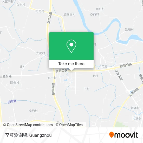 至尊涮涮锅 map