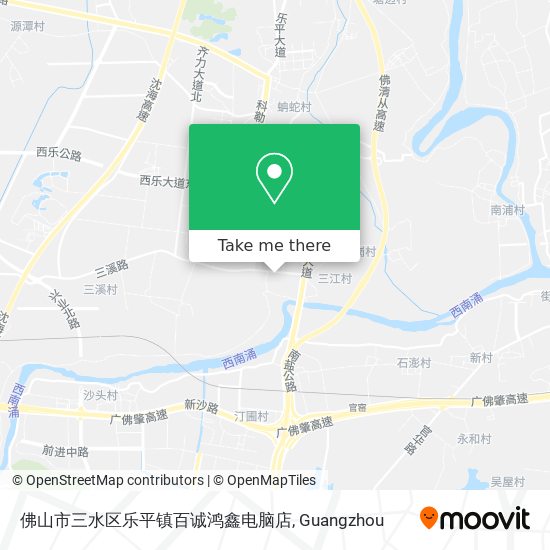 佛山市三水区乐平镇百诚鸿鑫电脑店 map