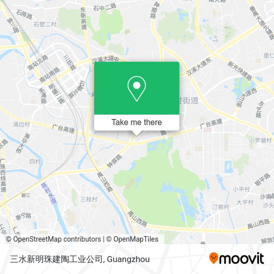 三水新明珠建陶工业公司 map