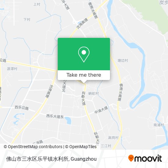 佛山市三水区乐平镇水利所 map