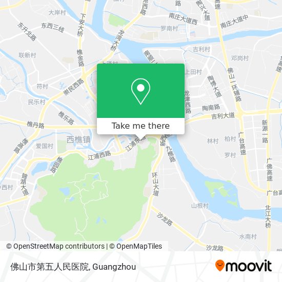 佛山市第五人民医院 map