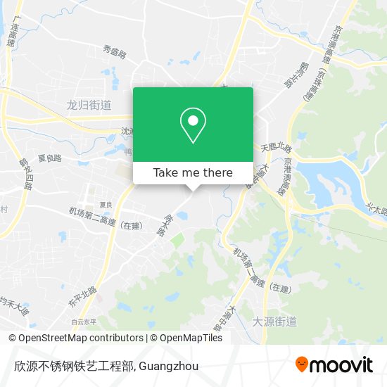 欣源不锈钢铁艺工程部 map
