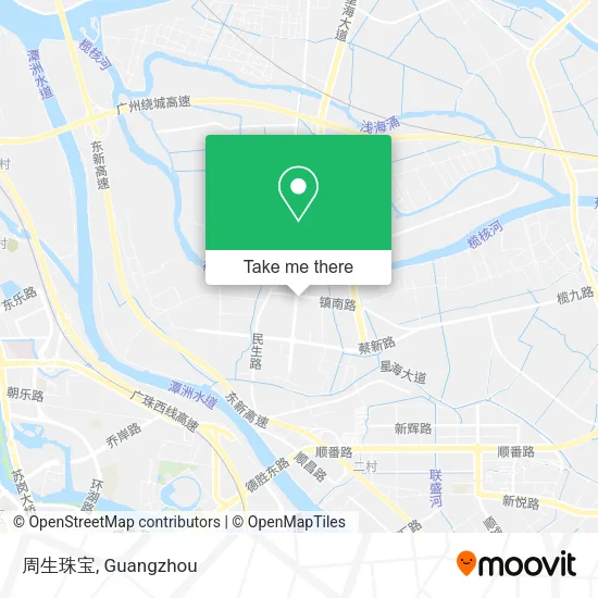 周生珠宝 map