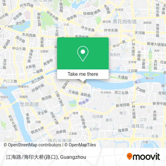 江海路/海印大桥(路口) map