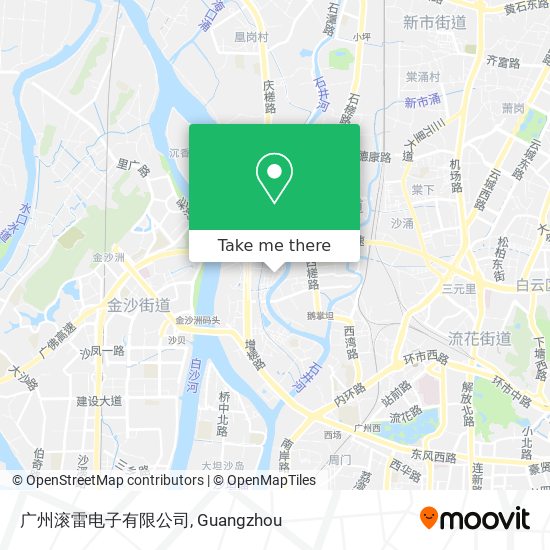 广州滚雷电子有限公司 map