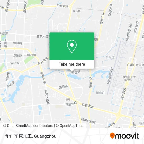 华广车床加工 map