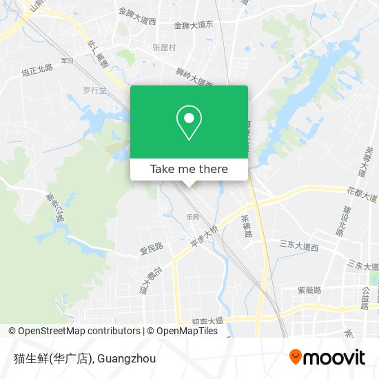 猫生鲜(华广店) map