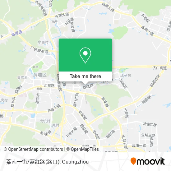 荔南一街/荔红路(路口) map