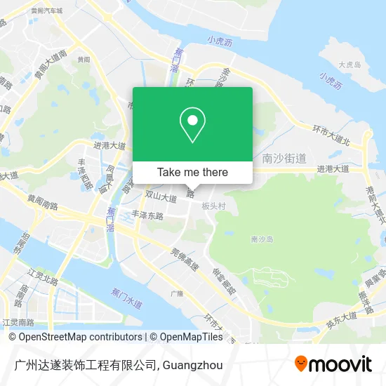 广州达遂装饰工程有限公司 map