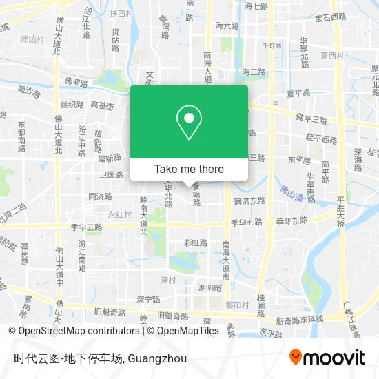 时代云图-地下停车场 map