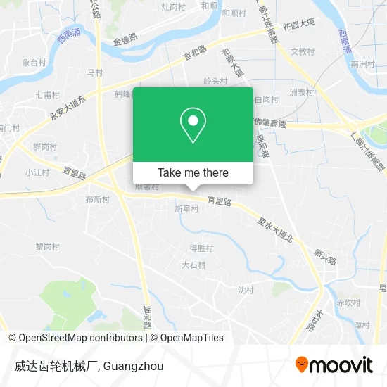 威达齿轮机械厂 map