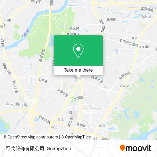 可弋服饰有限公司 map