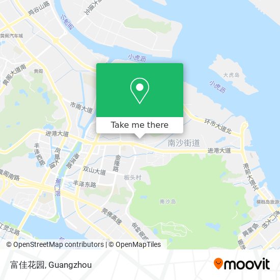 富佳花园 map