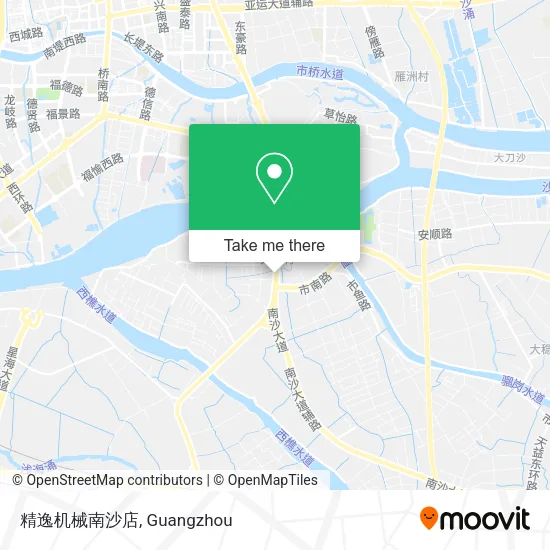 精逸机械南沙店 map