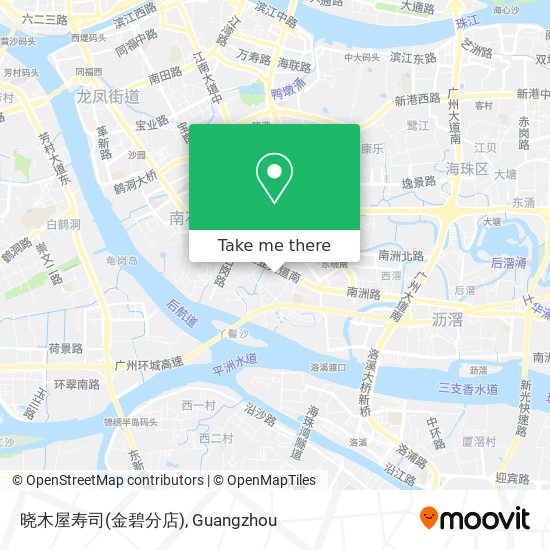 晓木屋寿司(金碧分店) map