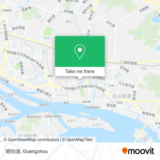 晓怡港 map