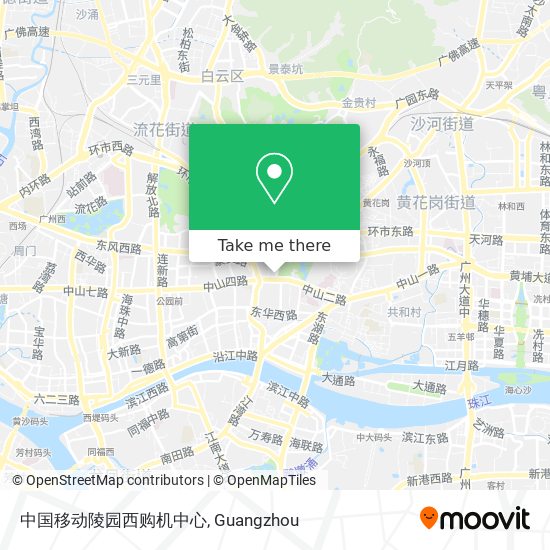 中国移动陵园西购机中心 map