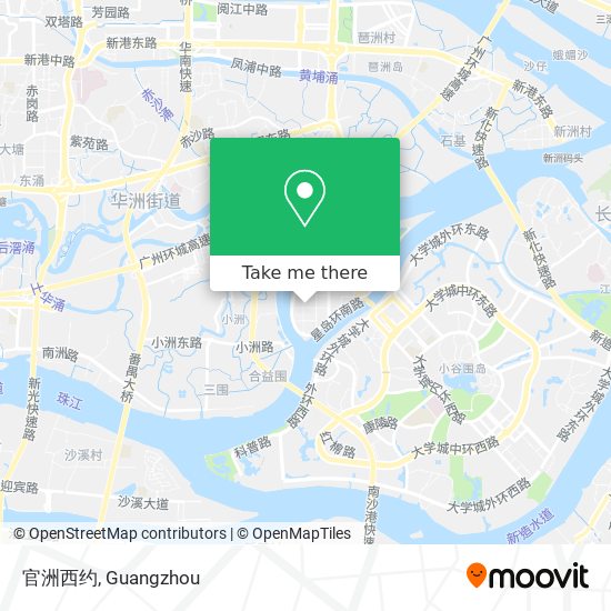 官洲西约 map