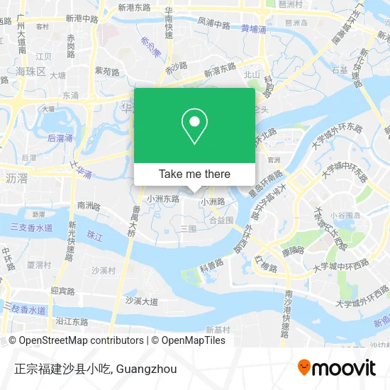 正宗福建沙县小吃 map