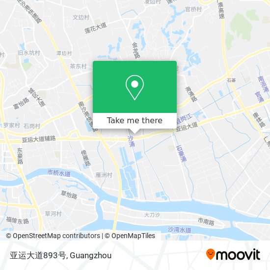 亚运大道893号 map