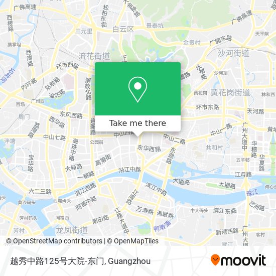 越秀中路125号大院-东门 map