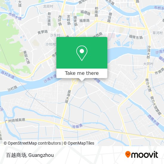 百越商场 map