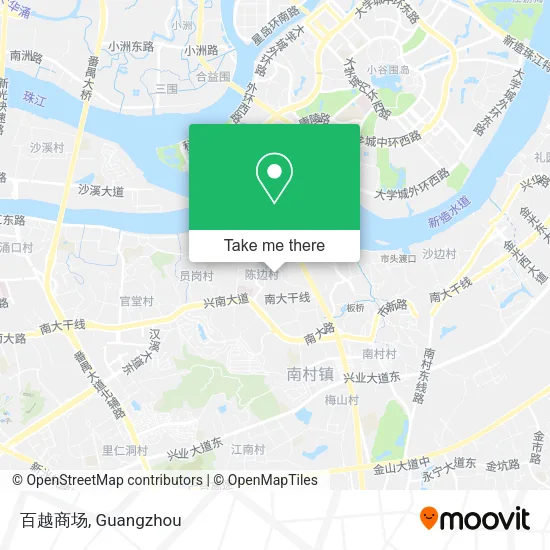 百越商场 map