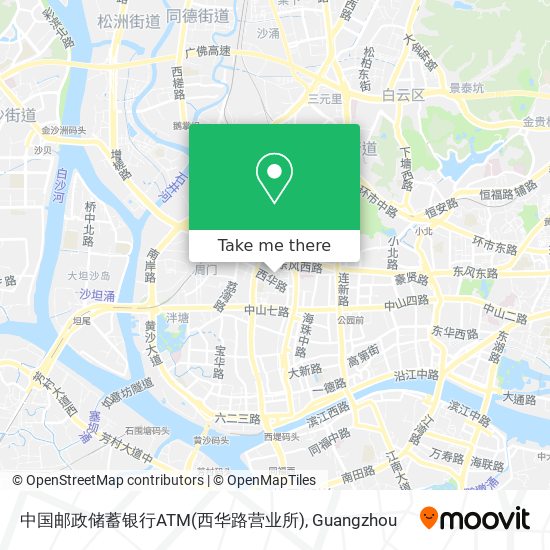 中国邮政储蓄银行ATM(西华路营业所) map