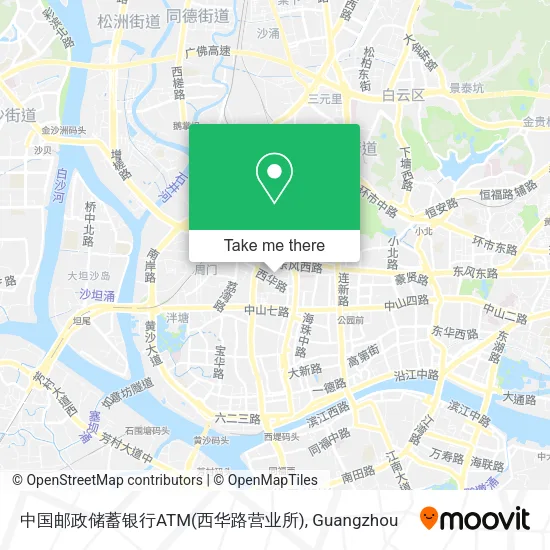 中国邮政储蓄银行ATM(西华路营业所) map