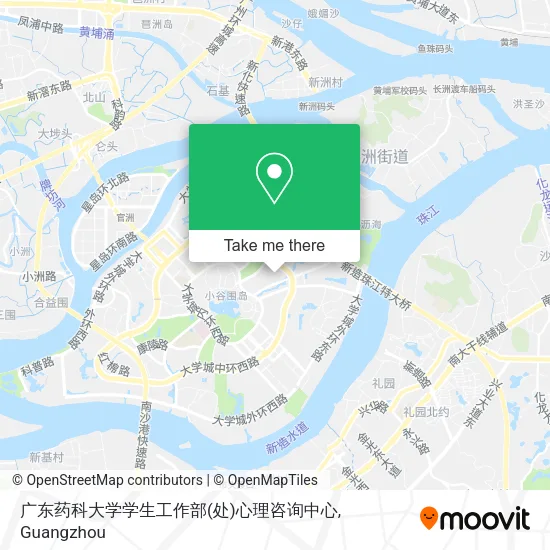广东药科大学学生工作部(处)心理咨询中心 map