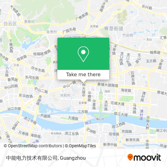 中能电力技术有限公司 map