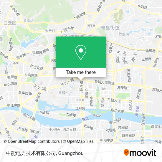 中能电力技术有限公司 map