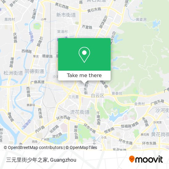 三元里街少年之家 map