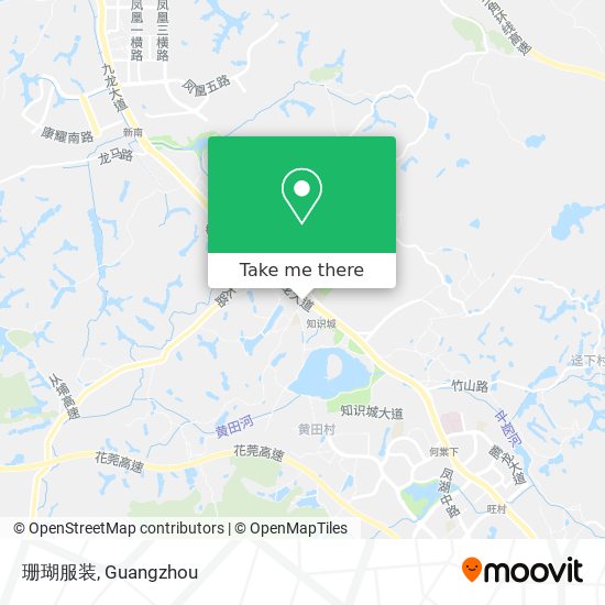 珊瑚服装 map