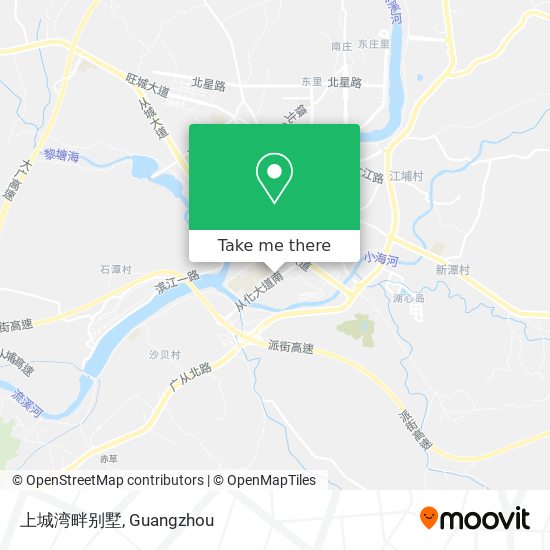 上城湾畔别墅 map