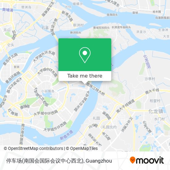 停车场(南国会国际会议中心西北) map