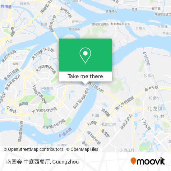 南国会-中庭西餐厅 map