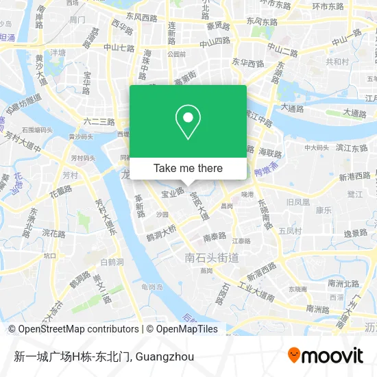 新一城广场H栋-东北门 map
