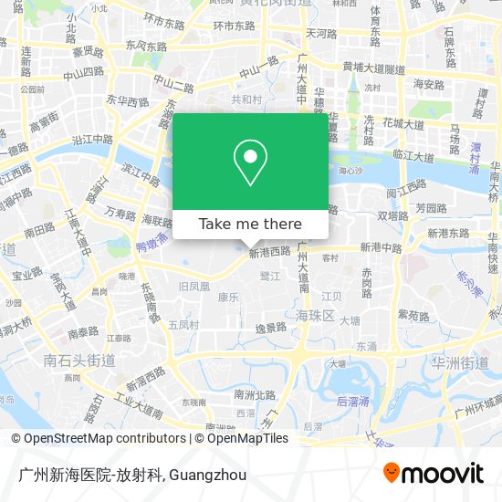 广州新海医院-放射科 map
