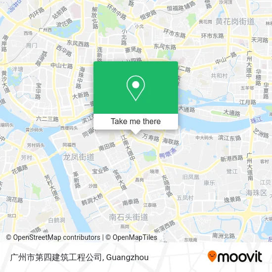 广州市第四建筑工程公司 map