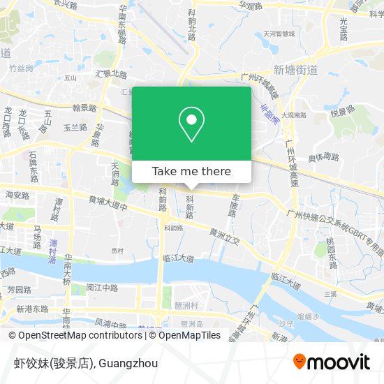 虾饺妹(骏景店) map